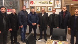Tokat Marangozlar Odası Yönetim Kurulu Üyeleri Kooperatifimizi Ziyaret Etmiştir.