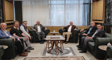 ZİRAAT ODASI BAŞKANI YILDIRIM'DAN ZİYARET