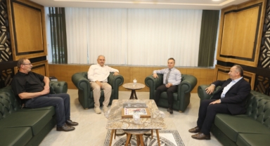 REKTÖR YILMAZ'DAN ZİYARET