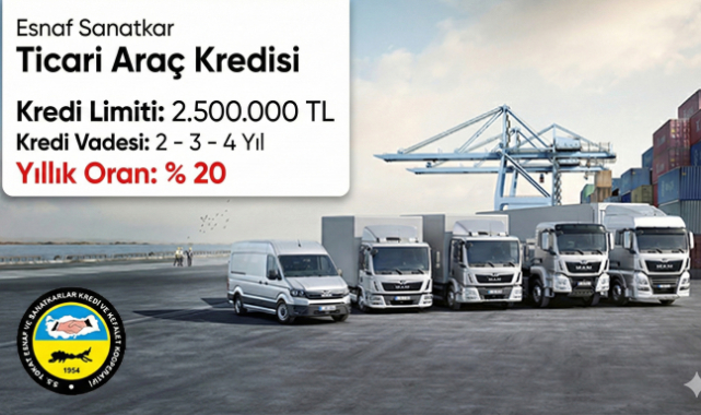 Esnaf Sanatkar Ticari Araç Kredileri