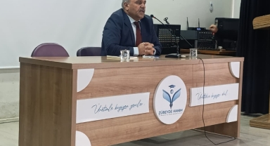 BAŞKAN AYDOĞAN'DAN ÖĞRENCİLERLE SÖYLEŞİ