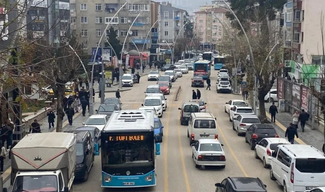 Tokat'ta Araç Sayısı 254 Bini Geçti