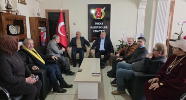 GAZETECİLER CEMİYETİNE ZİYARET
