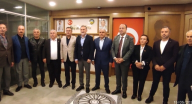 CHP heyeti, Kooperatifimize ziyarette bulundu