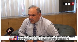 Başkanımız Ahmet Hamdi Aydoğan 2021 Kongre Sonrası TOKATTV'ye Açıklamalarda Bulundu.