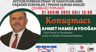 Afetler Sonrası Esnaf ve Sanatkarların Yaşadığı Sorunlar Finans Durum Analizi (21-11-2023)