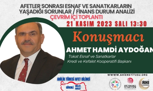 Afetler Sonrası Esnaf ve Sanatkarların Yaşadığı Sorunlar Finans Durum Analizi (21-11-2023)